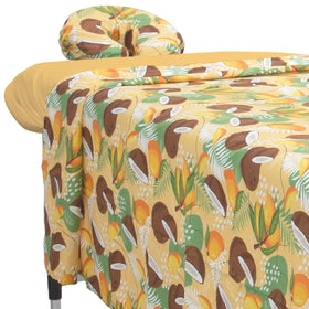 ForPro Premium Designer Microfiber Massage Sheet Set front view
