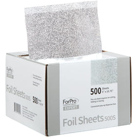 ForPro Professional Collection Embossed Foil Sheets close-up of foil texture