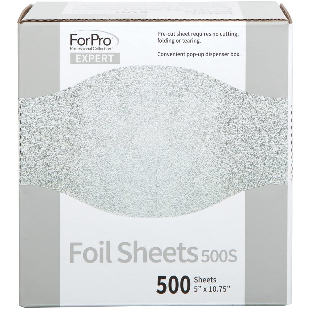 ForPro Professional Collection Embossed Foil Sheets wrapped around food