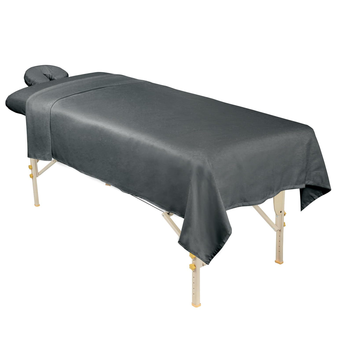ForPro Professional Collection Microfiber Face Rest Cover in Cool Grey