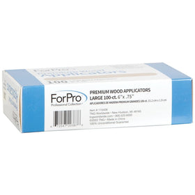 ForPro Professional Collection Wood Applicators displayed with arts and crafts materials