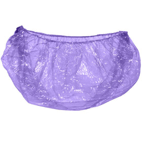 ForPro Spa Liners purple liners in use in a pedicure spa