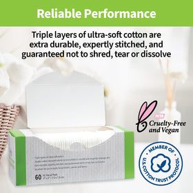 ForPro XL Facial Pads showing double-sided texture