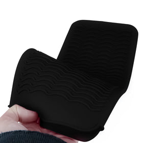 Fouews Silicone Heat Resistant Mat Pouch folded for easy storage