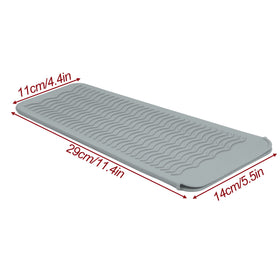 Fouews Silicone Heat Resistant Mat Pouch folded for storage