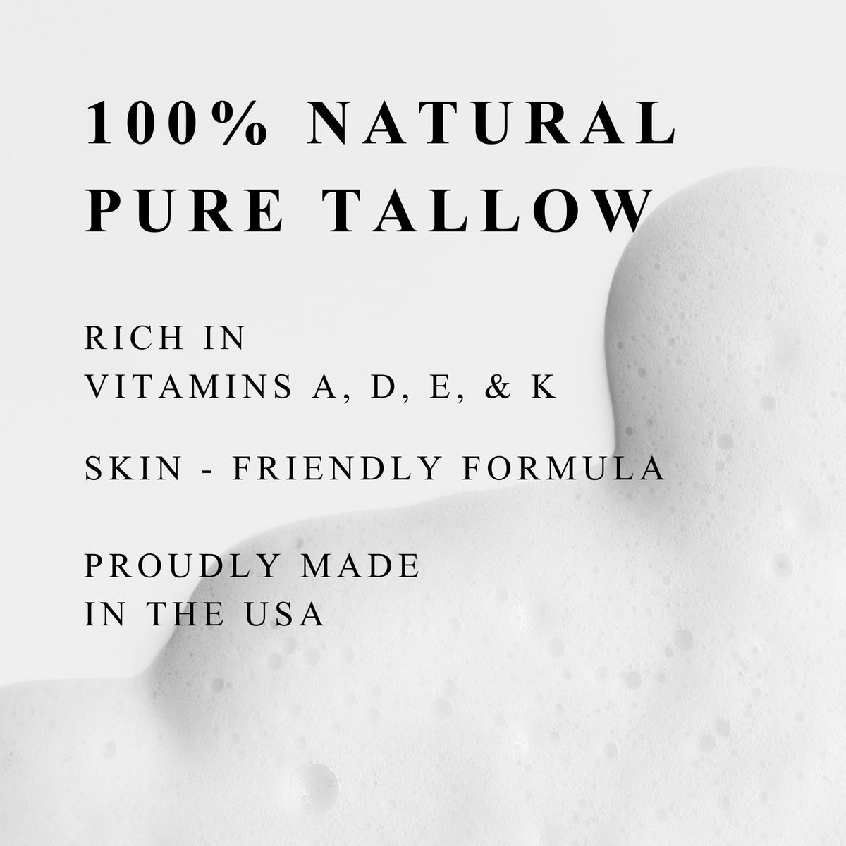 Four PROVENCE ESSENTIALS beef tallow soap bars stacked together