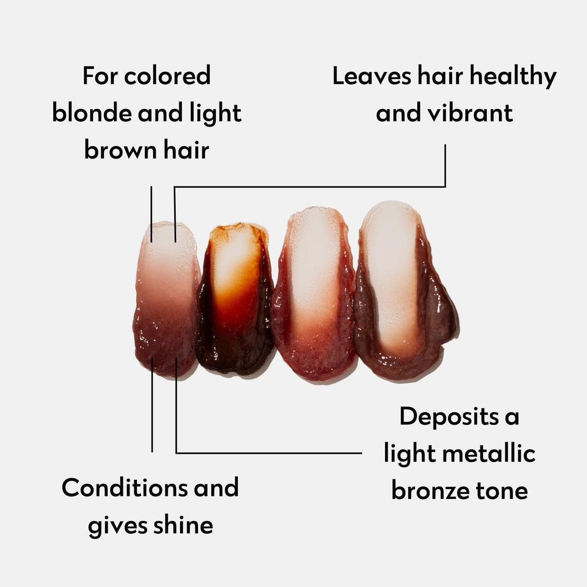 FOUR REASONS Color Mask Bronze application in shower