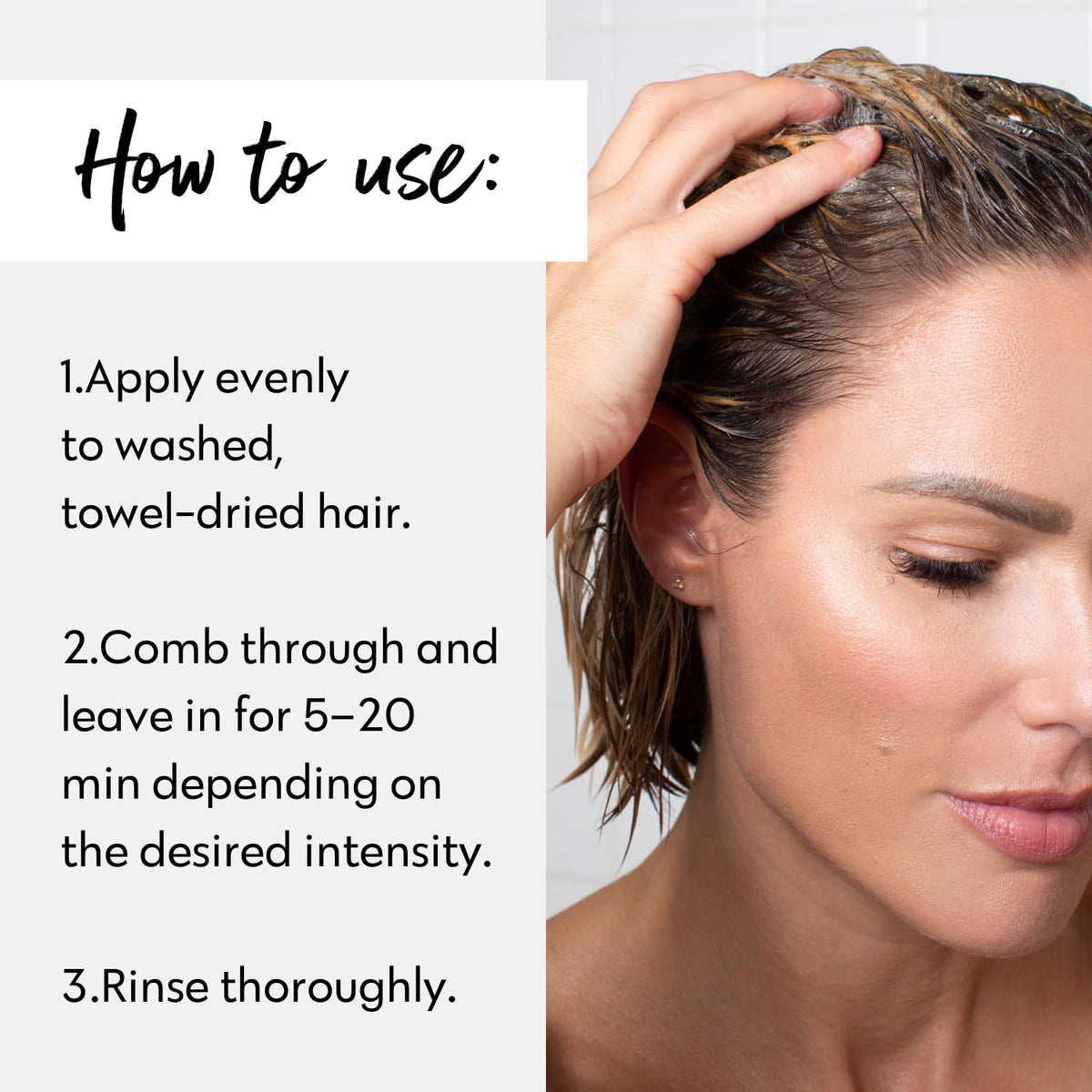 FOUR REASONS Color Mask Champagne Blonde on hair