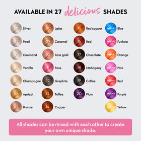 FOUR REASONS Color Mask Chocolate in shower setting