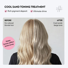 FOUR REASONS Color Mask Cool Sand Blonde back view