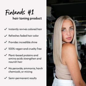 FOUR REASONS Color Mask Cool Sand Blonde texture close-up