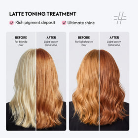 FOUR REASONS Color Mask Latte application in shower