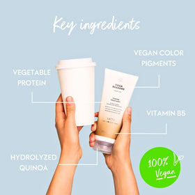 FOUR REASONS Color Mask Latte lifestyle shot