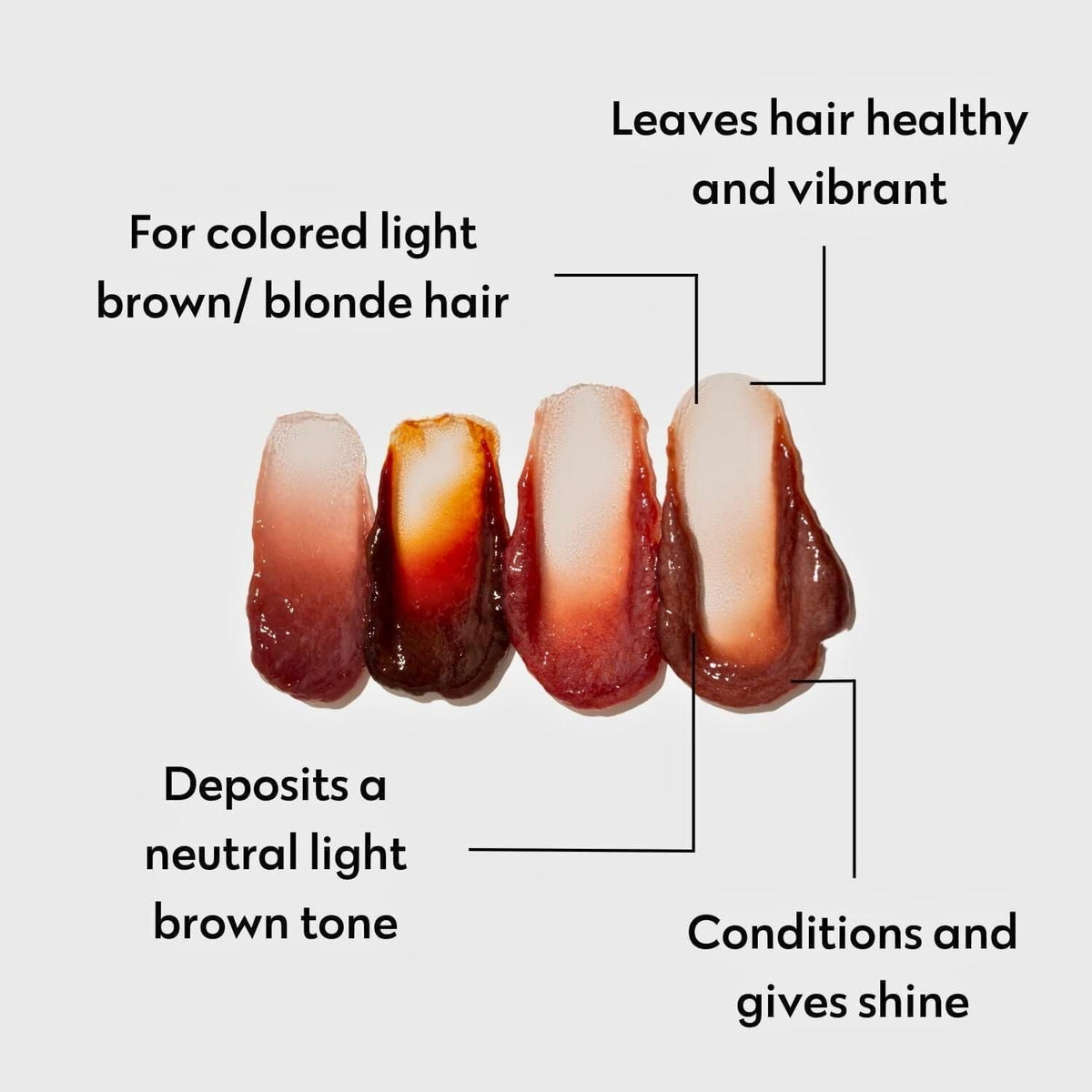 FOUR REASONS Color Mask Latte texture close-up