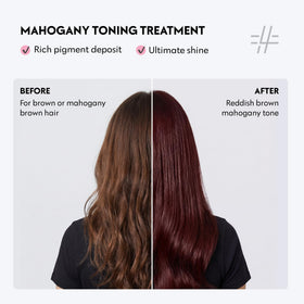 FOUR REASONS Color Mask Mahogany side view showing product details