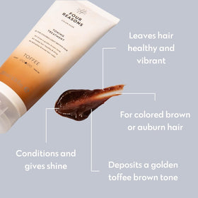 FOUR REASONS Color Mask Toffee texture close-up