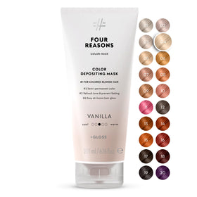 FOUR REASONS Color Mask Vanilla front view with packaging