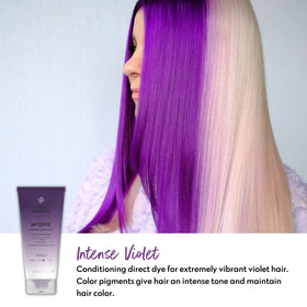 FOUR REASONS INTENSE Violet Color Mask texture close-up