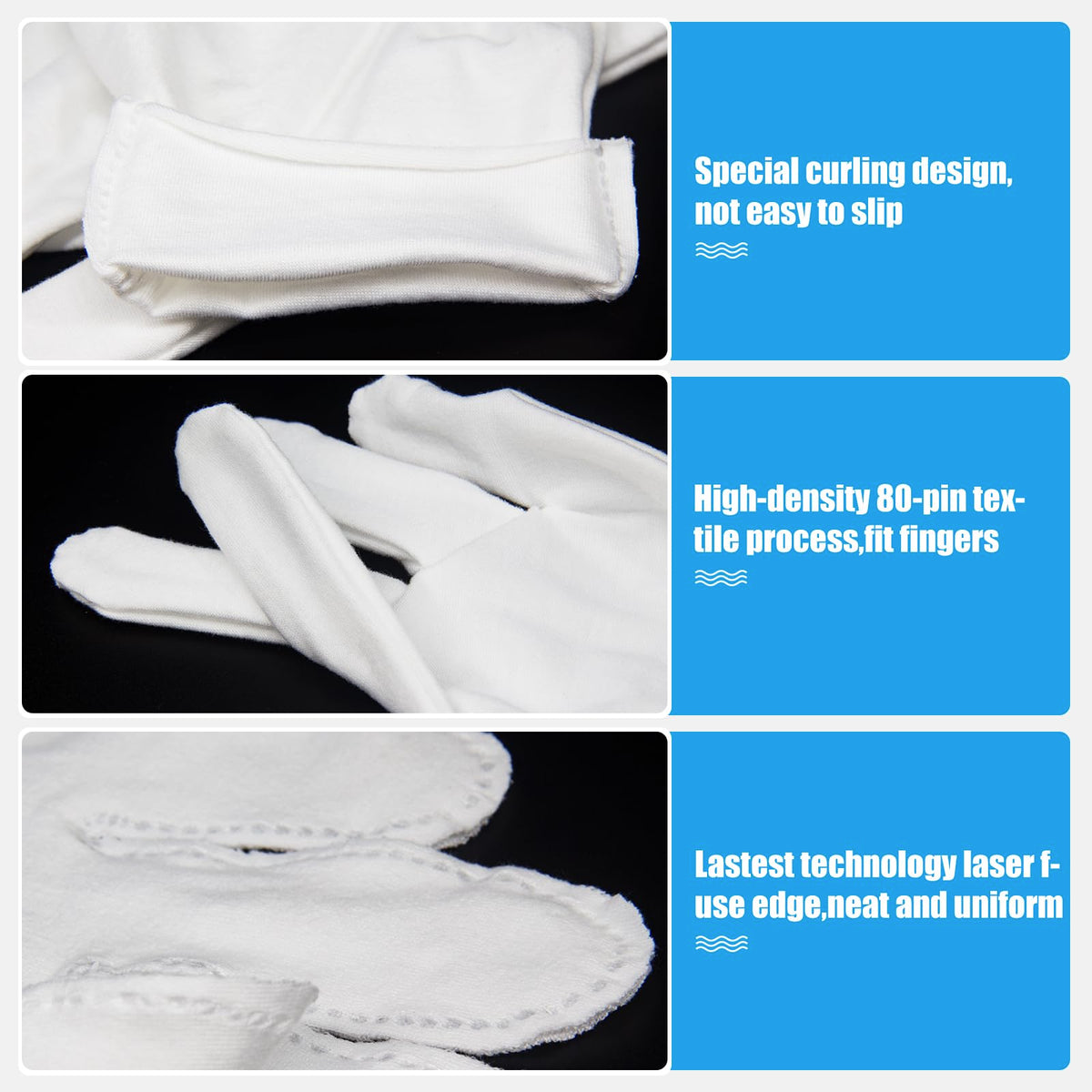 FourSeas Cotton Gloves folded neatly