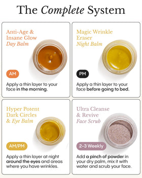 FRØYA day balm tube with natural glow effect