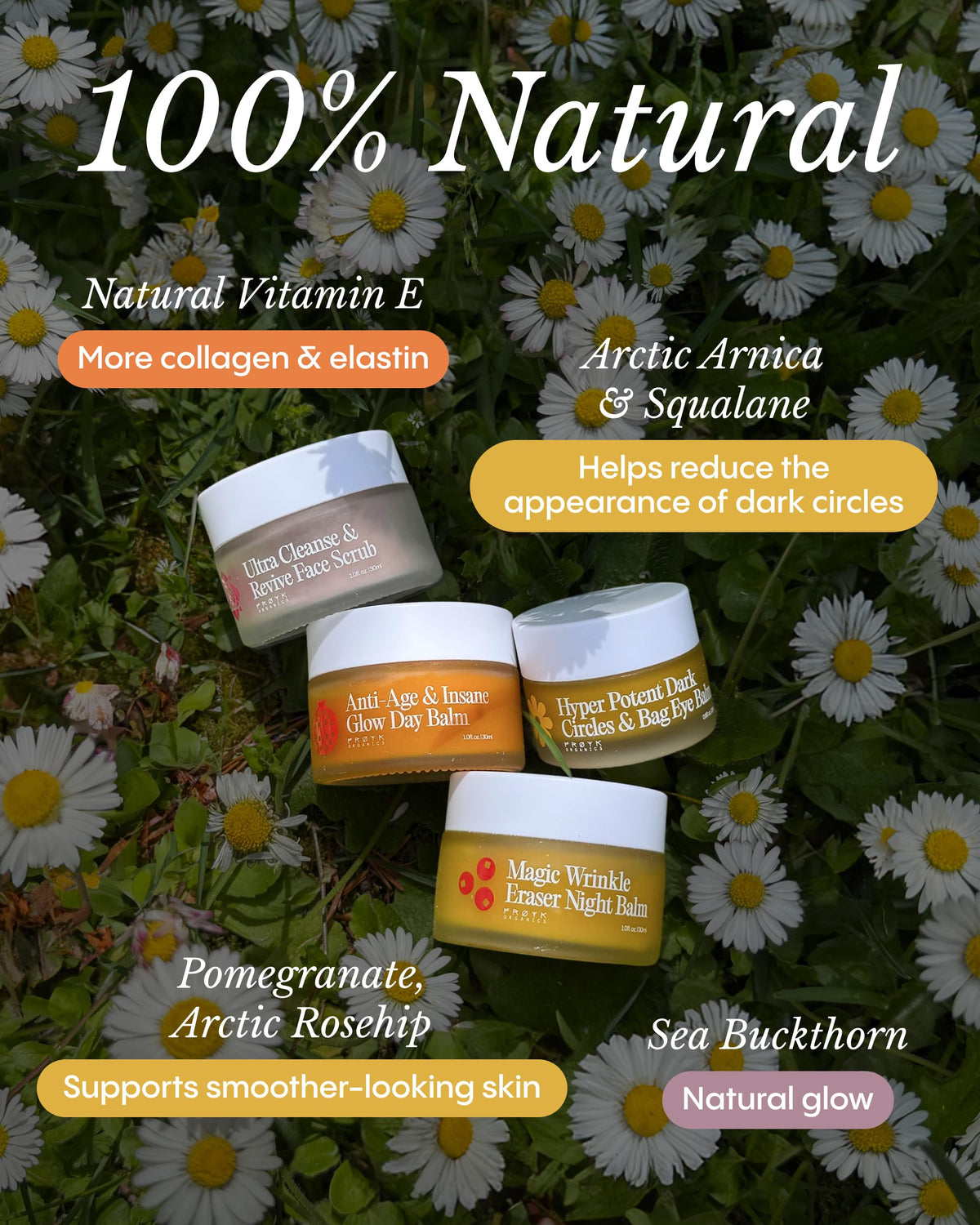 FRØYA night balm in elegant container