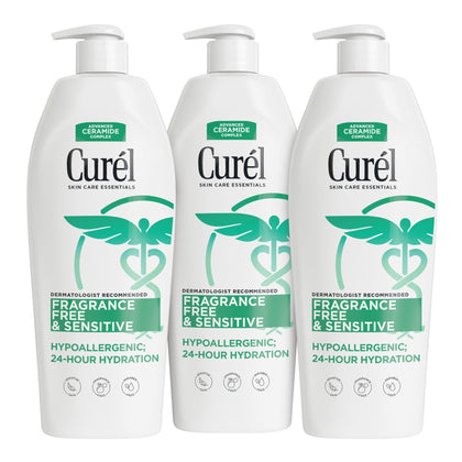 Fragrance Free Lotion 3-Pack front view with packaging