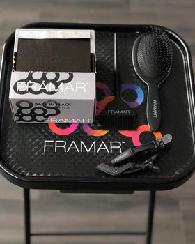 Framar Black Hair Foils close-up showing quality