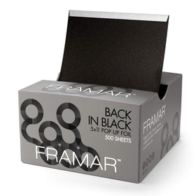 Framar Black Hair Foils front view in packaging