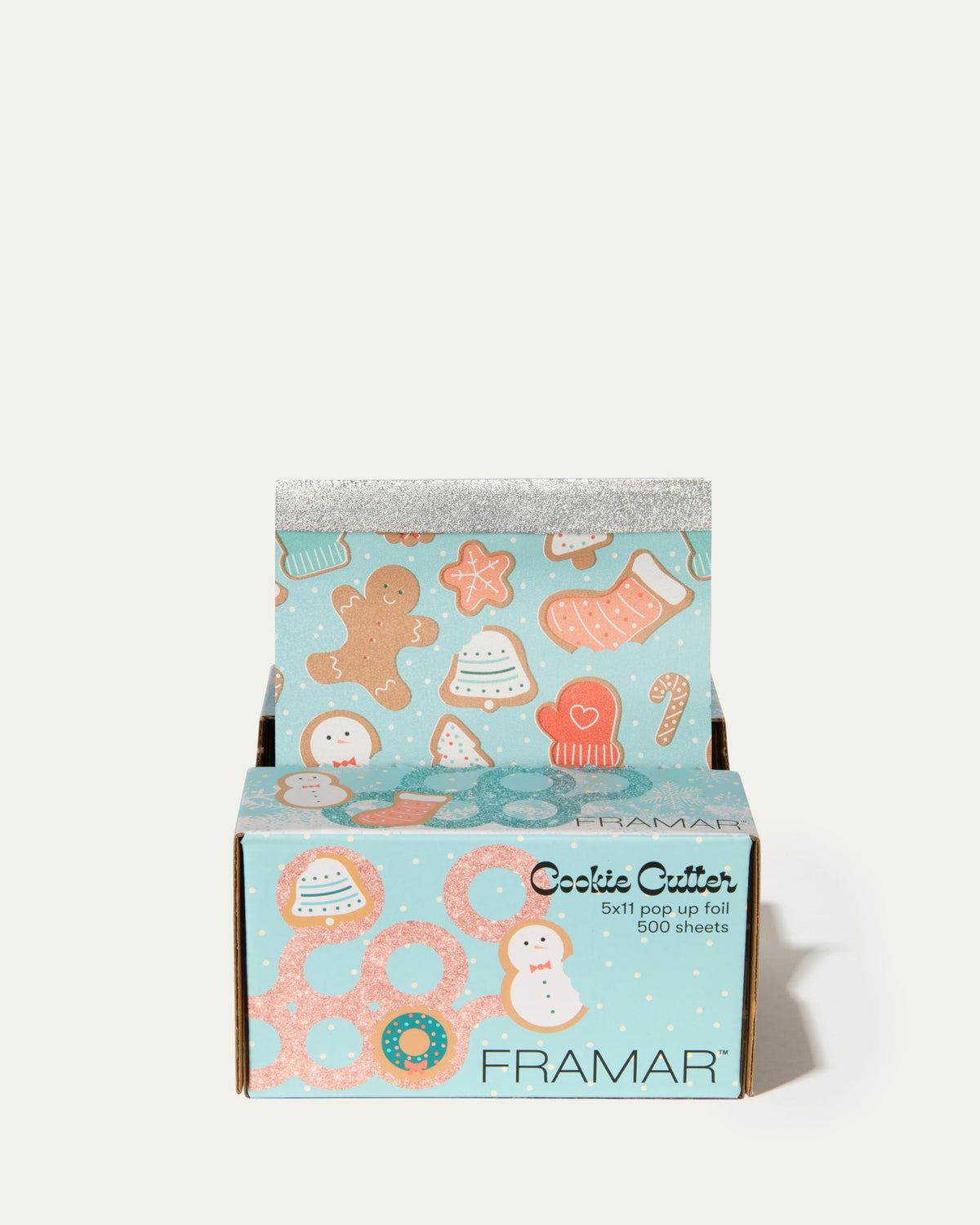 FRAMAR Cookie Cutter Hair Foil box front view with embossed foils