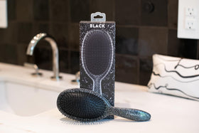 FRAMAR Glitter Hair Brush Detangler back view