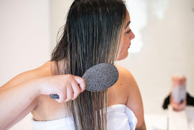 FRAMAR Glitter Hair Brush Detangler packaging display