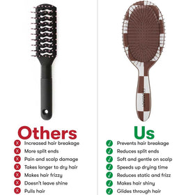 FRAMAR Hair Brush Detangler in a lifestyle setting