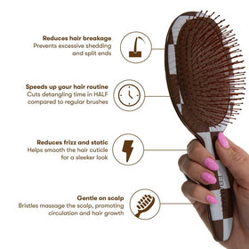 FRAMAR Hair Brush Detangler packaging display