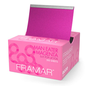 FRAMAR Magenta Hair Foils front view in packaging
