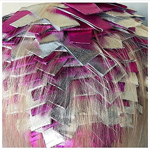 FRAMAR Magenta Hair Foils showing half-inch pre-folded edge