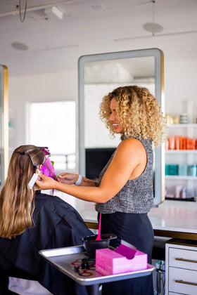 FRAMAR Magenta Hair Foils with vibrant pink colour against a white background