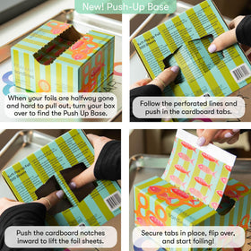FRAMAR Multi Color Sardine Hair Foil box with 500 sheets