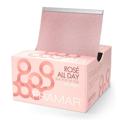 FRAMAR Rosé Hair Foils box front view