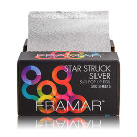 FRAMAR Silver Hair Foils front view in packaging