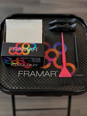 FRAMAR Silver Hair Foils half-inch pre-folded edge