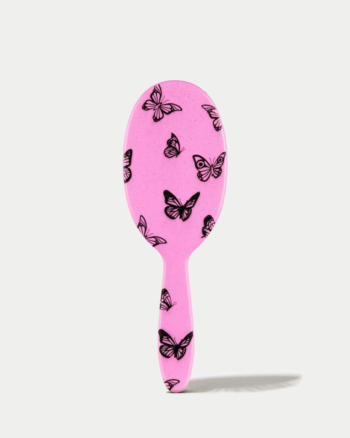 FRAMAR Y2K Print Hair Brush Detangler close-up of bristles
