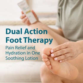 Frankincense & Myrrh Intensive Foot Therapy Lotion 3 oz on a bathroom shelf