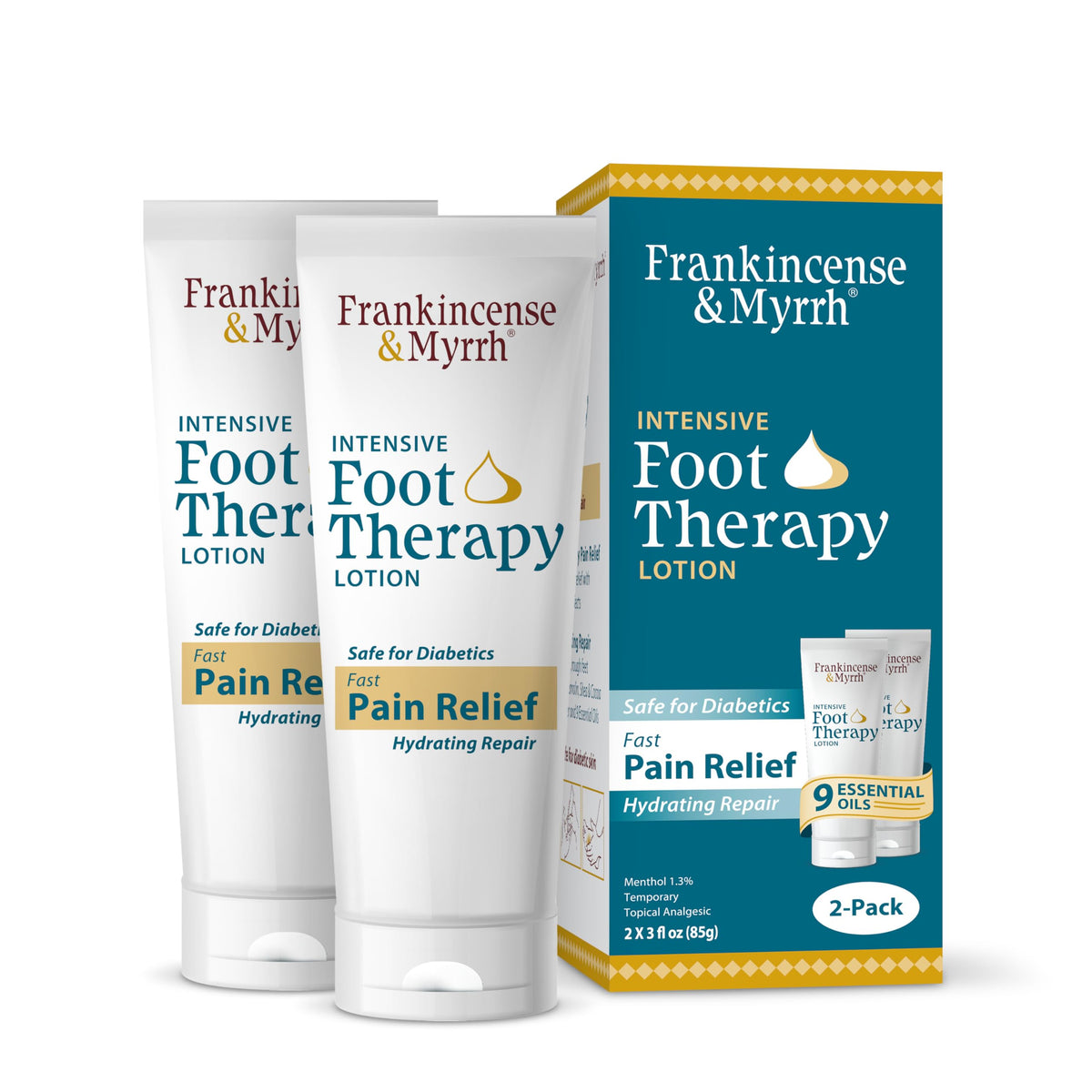 FRANKINCENSE & MYRRH Intensive Foot Therapy Lotion front view