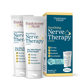 FRANKINCENSE & MYRRH Nerve Therapy Lotion 3 oz front view