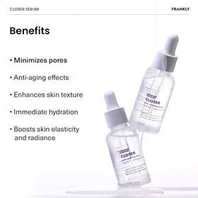 FRANKLY Closer Serum Mega Jumbo 3.38 fl oz texture close-up