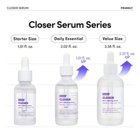 FRANKLY Closer Serum texture on hand