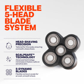 Freebird FlexSeries blade installed on shaver