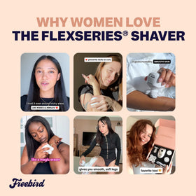 Freebird FlexSeries Electric Razor side view