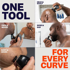 Freebird shaver nose and ear hair trimmer close-up