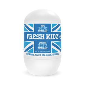 Fresh Kidz Blue Roll-On Deodorant front view with label
